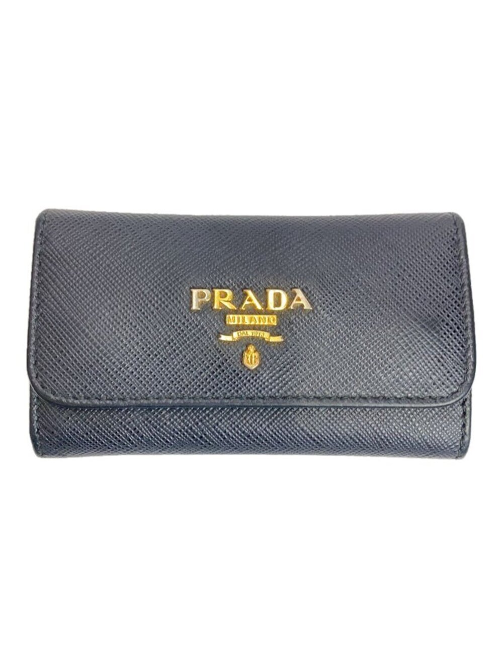 Prada Key Case Wallet Black
